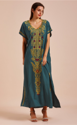 Caftan_Marocain_Caftan_Vert_Caftan_De_Plage_Robe_De_Plage_Caftan_Et_Burkini_Miss_Burkini